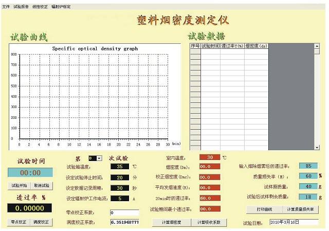 塑料煙密度儀數(shù)據(jù)如何處理？